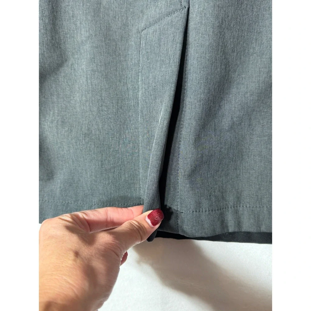 Tahari Men's Gray Hooded‎ Softshell Jacket Size L Waterproof Breathable